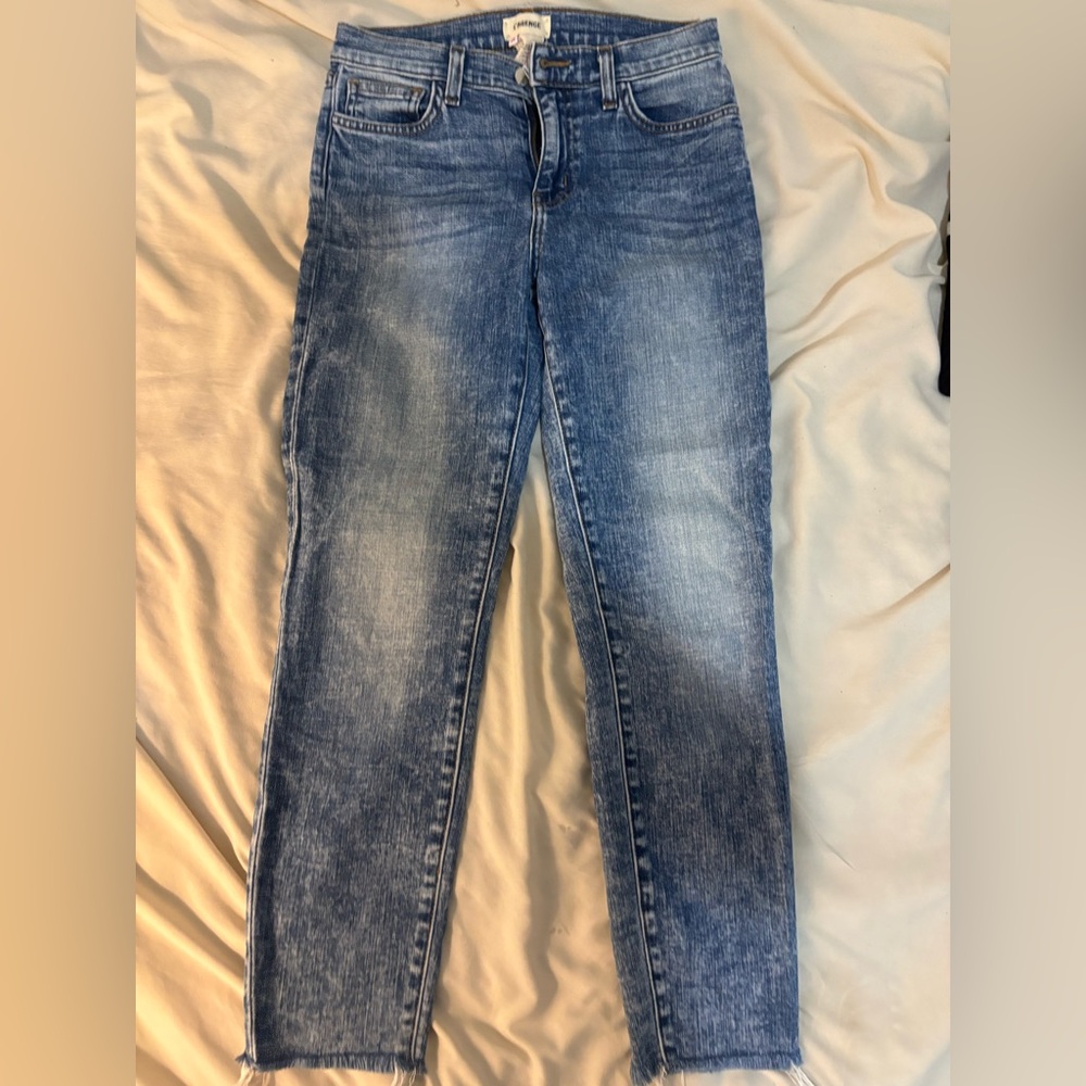 L'AGENCE Blue Skinny Jeans